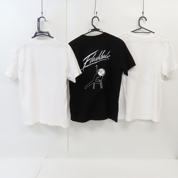 実際に弊社で買取させて頂いた電気グルーブ DOMMUNE/TAKI/flash back disco バンドTシャツ 3点セットの画像 1枚目
