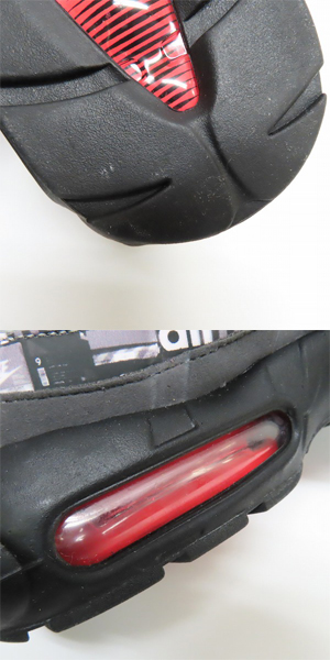 実際に弊社で買取させて頂いた【未使用】NIKE×atmos/ナイキ×アトモス AIR MAX 95/エアマックス95 シューズ/スニーカー AQ0925-002/28.5の画像 7枚目