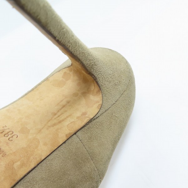 実際に弊社で買取させて頂いたJIMMY CHOO/ジミーチュウ スエード ピンヒール/38.5の画像 6枚目