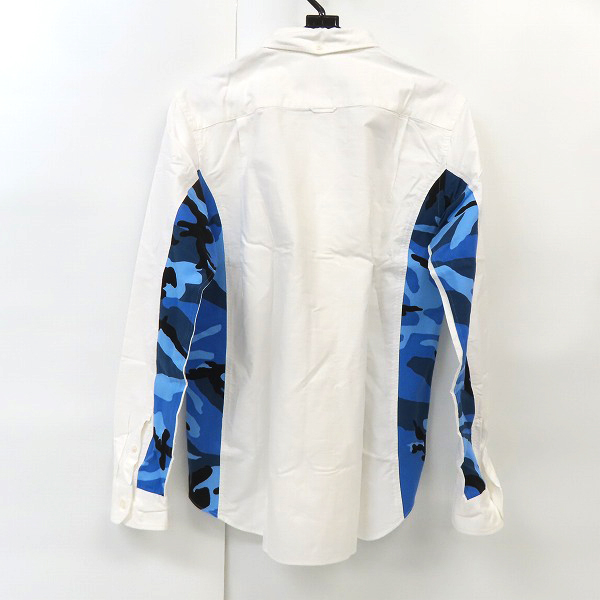 実際に弊社で買取させて頂いたuniform experiment/ユニフォームエクスペリメント whiteline t CAMOUFLAGE PANEL B.D SHIRT UE-170012/3の画像 1枚目