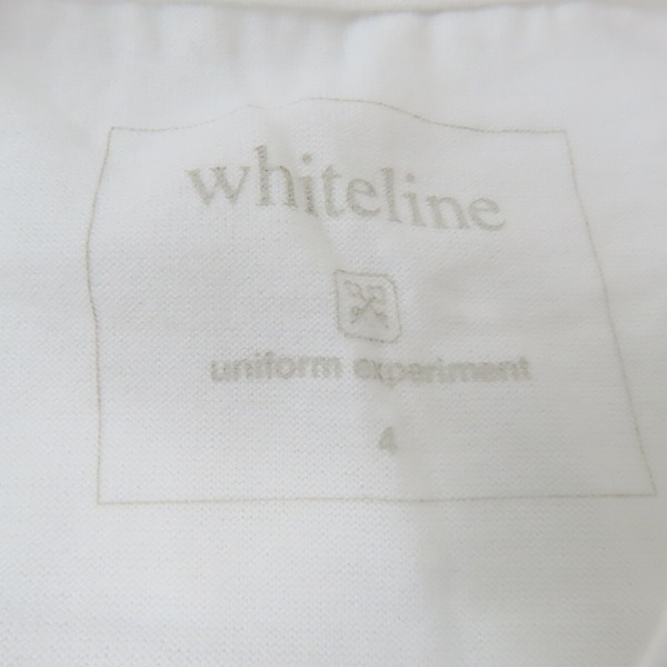 実際に弊社で買取させて頂いたuniform experiment/ユニフォームエクスペリメント SIDE PANEL TEE UE-170031/4の画像 2枚目