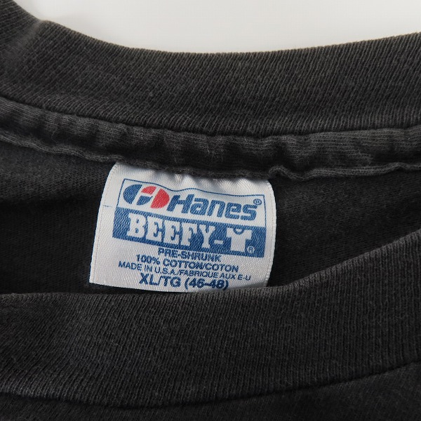 実際に弊社で買取させて頂いたHanes/ヘインズ 80s  SKINNY PUPPY/スキニーパピー バンドTシャツ USA製/XLの画像 2枚目