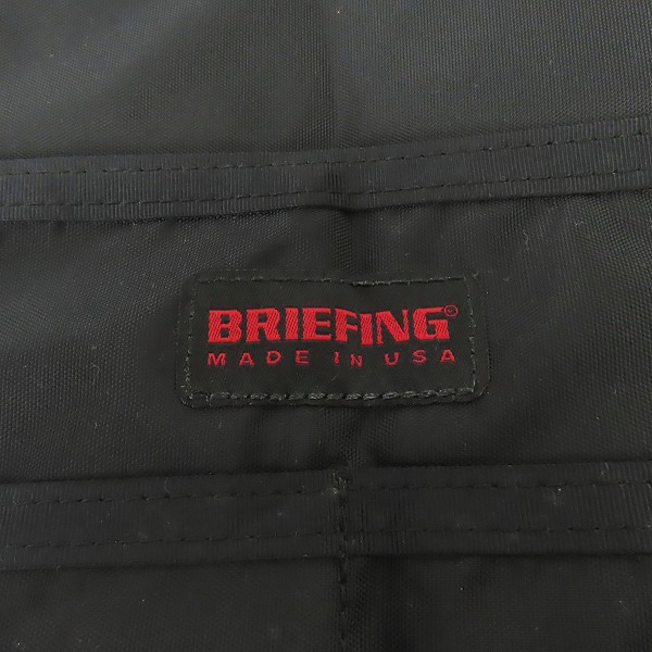 実際に弊社で買取させて頂いたBRIEFING/ブリーフィング PROGRESSIVE HUGGER スリムリュックサック/バックパック BRA201P05の画像 4枚目
