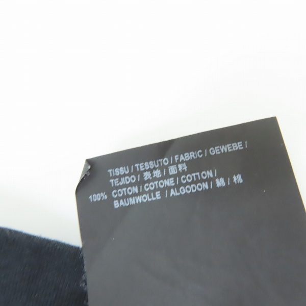 実際に弊社で買取させて頂いた【JPタグ】Saint Laurent/サンローラン ロゴ刺繍 Tシャツ 460876 YB2DQ 1000/Sの画像 4枚目