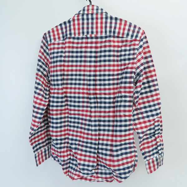 実際に弊社で買取させて頂いたBROOKS BROTHERS/ブルックスブラザーズ ボタンダウンシャツ ブロックチェック/Sの画像 1枚目