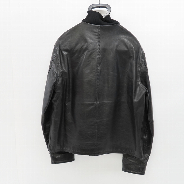 実際に弊社で買取させて頂いたARMANI EXCHANGE/アルマーニエクスチェンジ レザー ライダースジャケット/Mの画像 1枚目