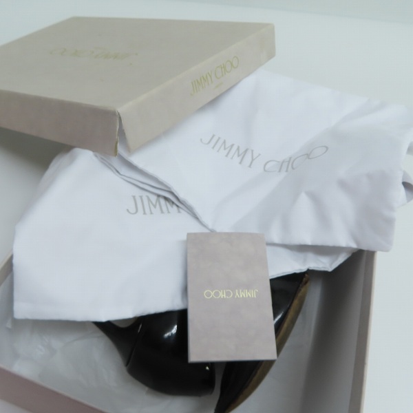 実際に弊社で買取させて頂いたJIMMY CHOO/ジミーチュウ ROMY85 ピンヒール/37.5の画像 8枚目