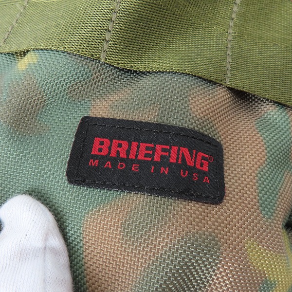 実際に弊社で買取させて頂いたBRIEFING/ブリーフィング ATTACK PACK/アタックパック バックパック/リュックサック BRF136219の画像 4枚目