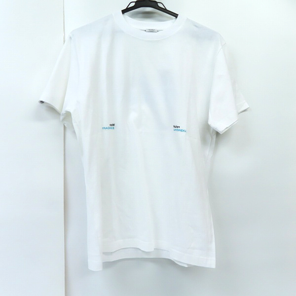 実際に弊社で買取させて頂いたretaW×FRAGMENT design/リトゥ×フラグメントデザイン ロゴプリント 半袖Tシャツ ホワイト/M