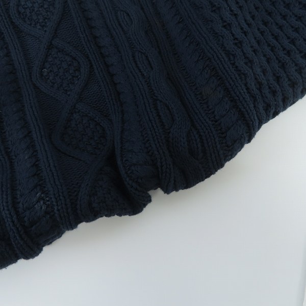 実際に弊社で買取させて頂いたBrooks Brothers/ブルックス ブラザーズ ケーブル編み ハイネックニット/XLの画像 7枚目