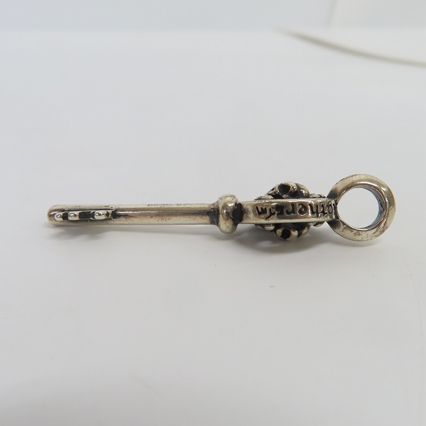 実際に弊社で買取させて頂いたBILL WALL LEATHER/BWL/ビルウォールレザー クロスボーン スカル キー ペンダント チャームの画像 3枚目