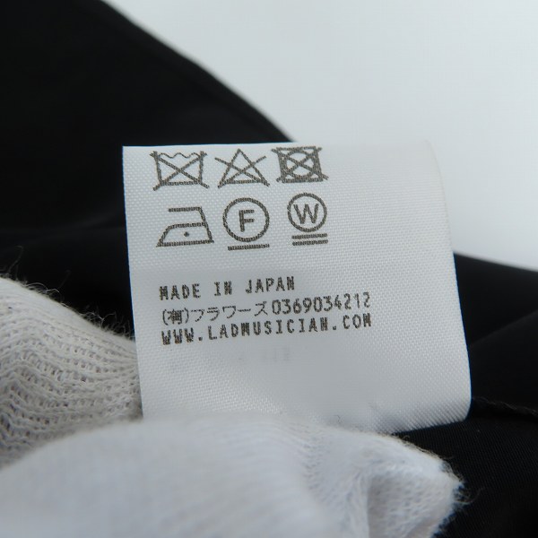 実際に弊社で買取させて頂いたLAD MUSICIAN/ラッドミュージシャン Super Big Short Sleeve Shirt シャツ 2119-113/42の画像 4枚目