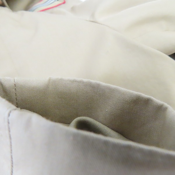 実際に弊社で買取させて頂いたBURBERRY/バーバリー キッズ フード付きトレンチコート/ノバチェック パンツ 92cm 2点セットの画像 9枚目