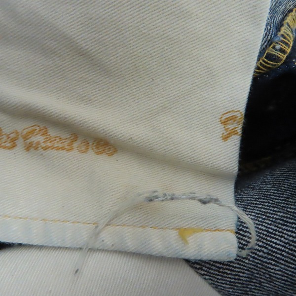 実際に弊社で買取させて頂いたTHE FLAT HEAD/フラットヘッド デニムパンツ LOT 3001/W32 L36の画像 7枚目