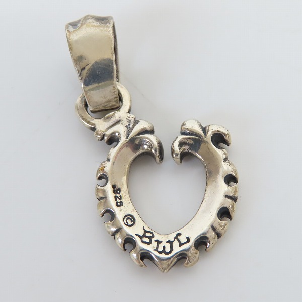 実際に弊社で買取させて頂いたBILL WALL LEATHER/BWL/ビルウォールレザー 50/50 GRAFFITI PLAIN WAVE HORSE SHOE PENDANT/ホースシューペンダントの画像 2枚目