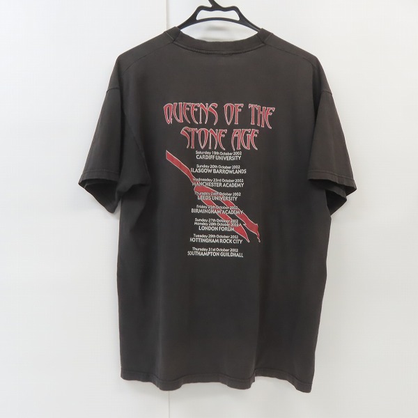 実際に弊社で買取させて頂いたQueens Of The Stone Age/クイーンズオブザストーンエイジ バンドTシャツの画像 1枚目
