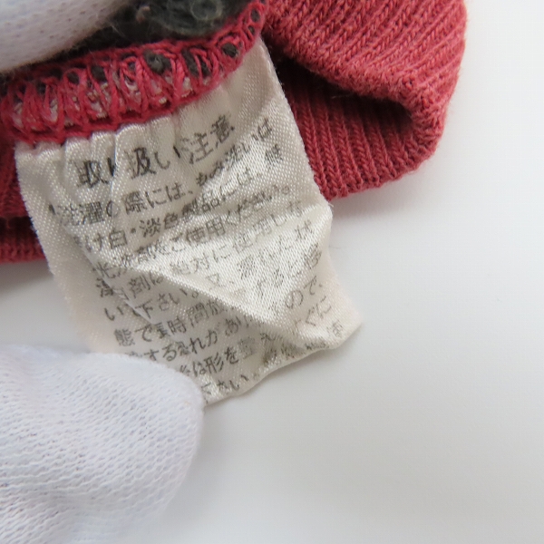 実際に弊社で買取させて頂いたTHE FLAT HEAD/フラットヘッド F&H Cycle プリント ラグランスリーブ スウェット/トレーナー/Lの画像 4枚目