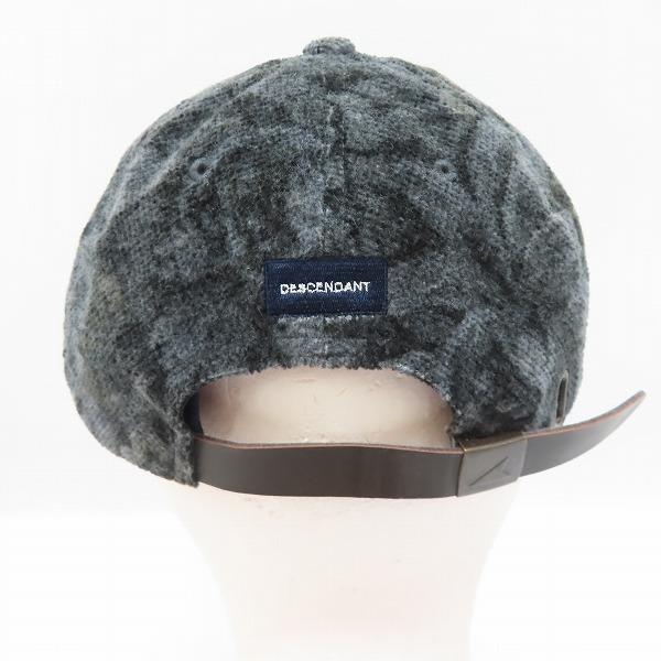 実際に弊社で買取させて頂いたDESCENDANT/ディセンダント cachalot 刺繍 キャップ/帽子 総柄/Fの画像 2枚目