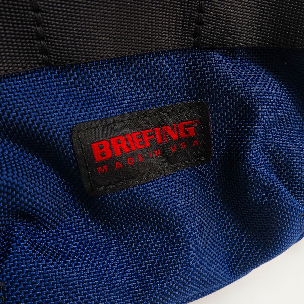 実際に弊社で買取させて頂いたBRIEFING/ブリーフィング DROP POUCH/ドロップポーチ ボディバッグ ホルスターバッグ BRF226219の画像 3枚目