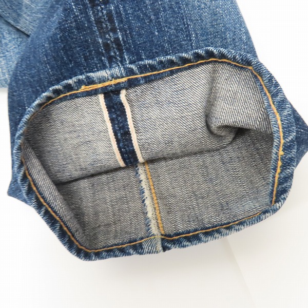 実際に弊社で買取させて頂いたTHE FLAT HEAD/フラットヘッド タイトフィット ストレッチ デニムパンツ/ジーンズ 3001SPC/34の画像 6枚目