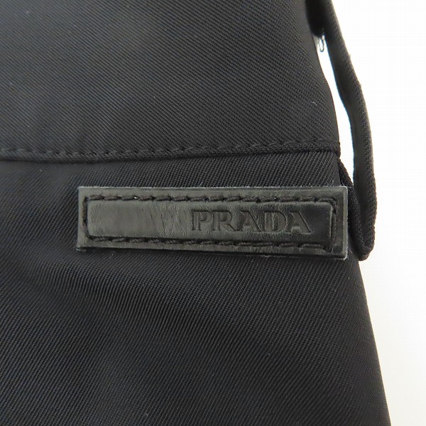 実際に弊社で買取させて頂いた【JPタグ】PRADA/プラダ ストレッチ クラシックパンツ 裾ジップ 0000ET C1673/54の画像 2枚目