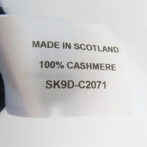 実際に弊社で買取させて頂いたDunhill/ダンヒル CASHMERE/カシミヤ100% Vネックニット/Lの画像 3枚目