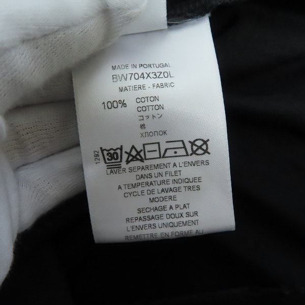実際に弊社で買取させて頂いた【JPタグ】GIVENCHY/ジバンシィ ダメージ加工半袖Tシャツ BW704X3Z0L/XSの画像 4枚目