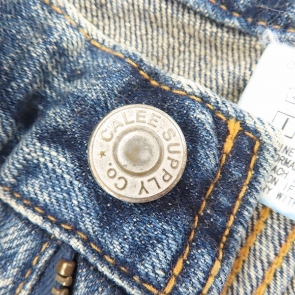 実際に弊社で買取させて頂いたCALEE/キャリー デニムパンツ/ジーンズ/34の画像 5枚目
