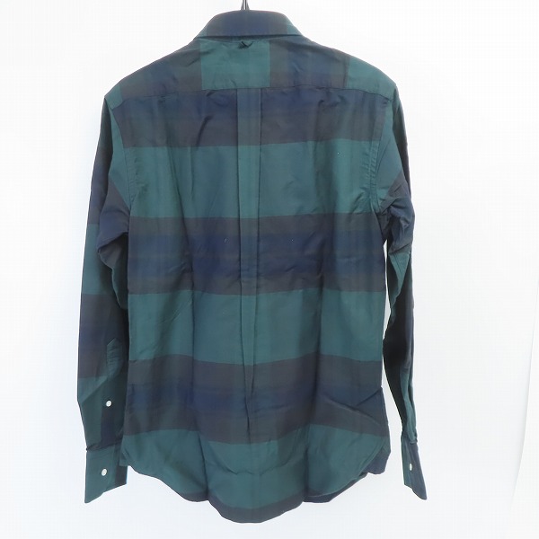 実際に弊社で買取させて頂いた【未使用】BLACK FLEECE by Brooks Brothers/ブラックフリース ブルックスブラザーズ ボーダー ロングスリーブシャツ/BB1の画像 1枚目