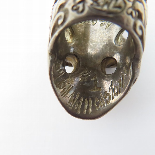 実際に弊社で買取させて頂いたBWL/ビルウォールレザー Dia de los Muertos Master Skull Ring 死者の日 マスタースカルリング 7.5-11.5号の画像 8枚目