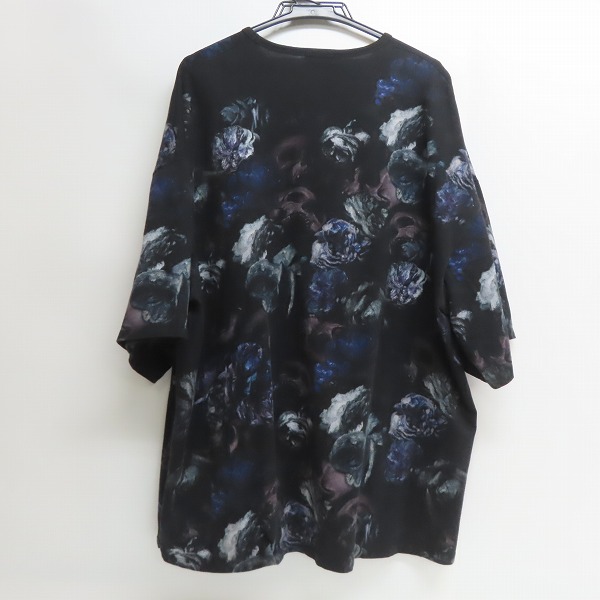 実際に弊社で買取させて頂いたLAD MUSICIAN/ラッドミュージシャン 20AW 30/2 T-CLOTH FLOWER SKULL S/BIG 2220-719の画像 1枚目