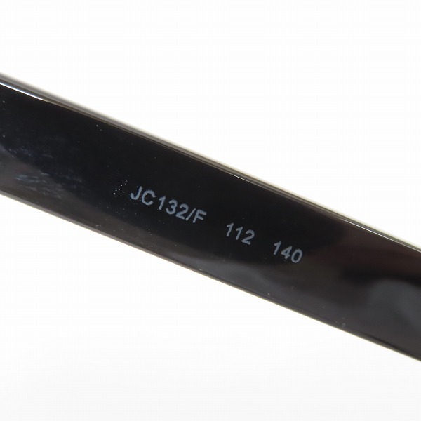 実際に弊社で買取させて頂いたJIMMY CHOO/ジミーチュウ メガネフレーム アイウェア  JC132/F 112の画像 5枚目