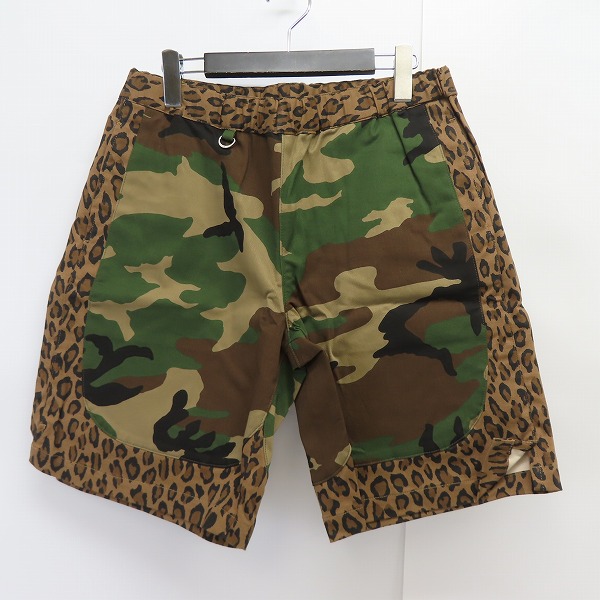 実際に弊社で買取させて頂いたuniform experiment/ユニフォームエクスペリメント サイドパネルイージーショーツ カモフラ柄 UE-160080/2