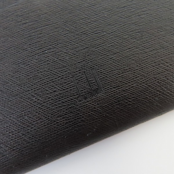実際に弊社で買取させて頂いたDunhill/ダンヒル ロゴプレート レザー 二つ折り長財布の画像 5枚目
