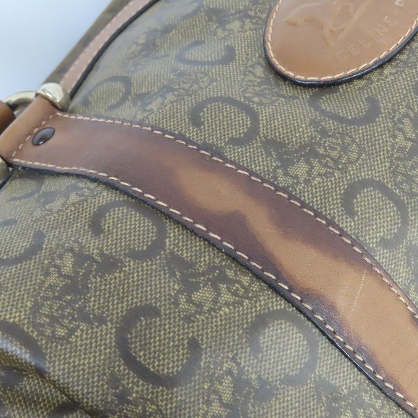 実際に弊社で買取させて頂いたCELINE/セリーヌ オールドセリーヌ Cサルキー ミニボストンバッグの画像 6枚目