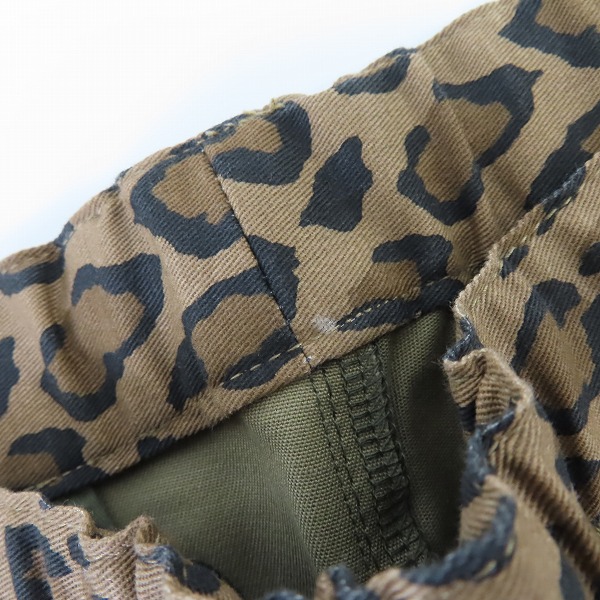 実際に弊社で買取させて頂いたuniform experiment/ユニフォームエクスペリメント サイドパネルイージーショーツ カモフラ柄 UE-160080/2の画像 6枚目