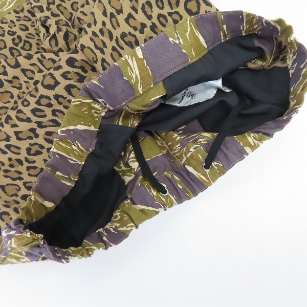 実際に弊社で買取させて頂いたuniform experiment/ユニフォームエクスペリメント 17SS SIDE PANEL EASY SHORTS サイドパネルイージーショーツ UE-170023/3の画像 4枚目