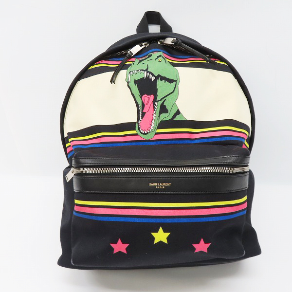 実際に弊社で買取させて頂いたSAINT LAURENT PARIS/サンローランパリ ダイナソー/恐竜 バックパック/リュックサック 435988