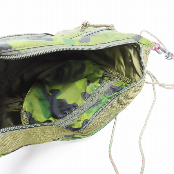 実際に弊社で買取させて頂いたBRIEFING/ブリーフィング SACOCHE M SL PACKABLE サコッシュ BRM181205の画像 3枚目