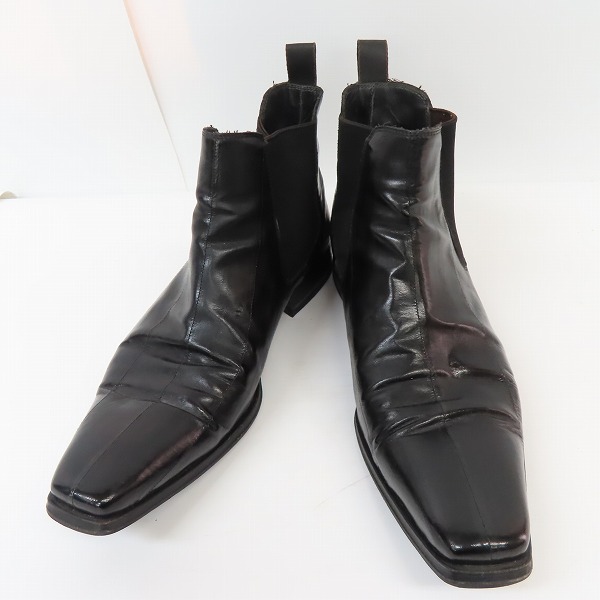 実際に弊社で買取させて頂いたHUGO BOSS/ヒューゴボス サイドゴア ブーツ/8