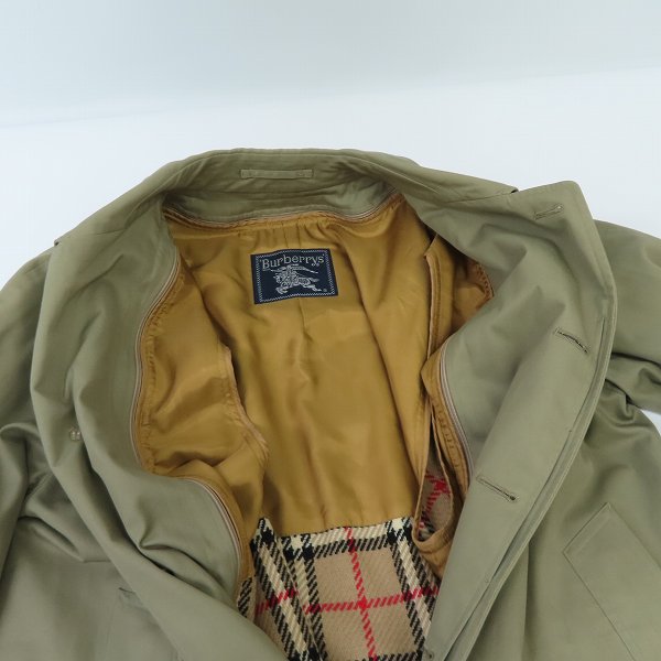 実際に弊社で買取させて頂いたBurberry’s/バーバリーズ ステンカラーコート ライナー付き WR055-940-72/88-160の画像 4枚目
