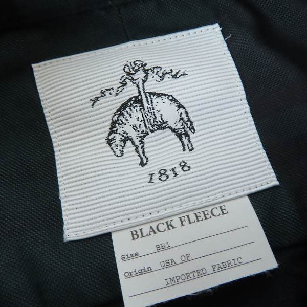 実際に弊社で買取させて頂いた【未使用】BLACK FLEECE by Brooks Brothers/ブラックフリース ブルックスブラザーズ ボーダー ロングスリーブシャツ/BB1の画像 2枚目