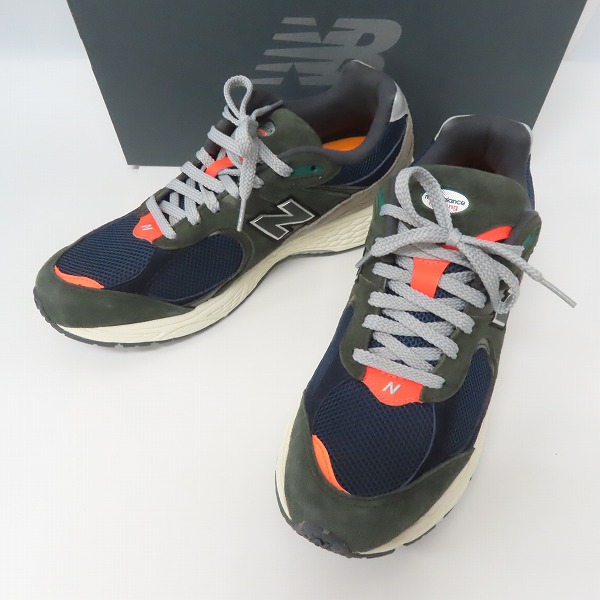 実際に弊社で買取させて頂いたnew balance×atmos/ニューバランス×アトモス ML2002RF/28.0
