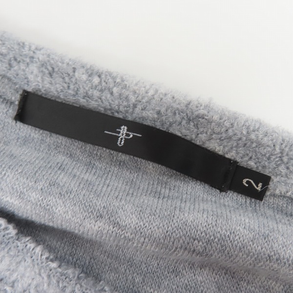 実際に弊社で買取させて頂いたNO ID./ノーアイディー ビキューレラムパイルC/N-PO グレー 847019-484T/2の画像 2枚目