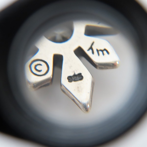 実際に弊社で買取させて頂いたBILL WALL LEATHER/BWL/ビルウォールレザー ミッドスターチャーム ペンダント w/ストーン C340 の画像 4枚目