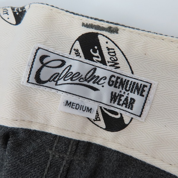 実際に弊社で買取させて頂いたCALEE/キャリー ワークパンツ グレー/Mの画像 3枚目