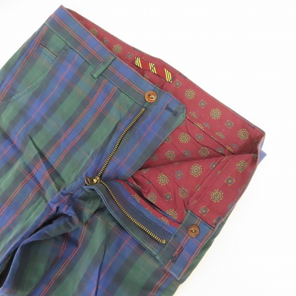 実際に弊社で買取させて頂いたBROOKS BROTHERS/ブルックスブラザーズ チェック柄 パンツ USA-W31L32の画像 2枚目