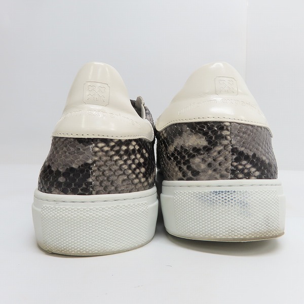 実際に弊社で買取させて頂いたuniform experiment/ユニフォームエクスペリメント Amb別注 VELCRO SNEAKERS スニーカー /44の画像 1枚目