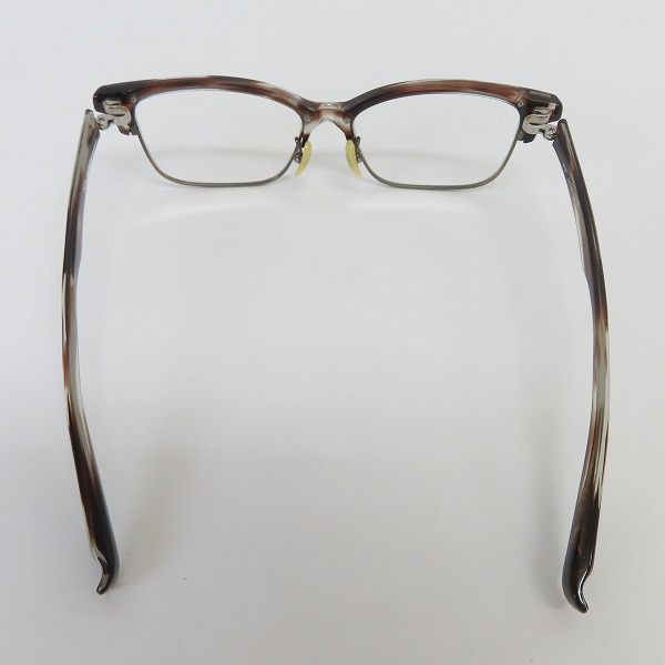 実際に弊社で買取させて頂いた999.9/フォーナインズ ウェリントン型 メガネフレーム/アイウェア/眼鏡 M-27 6023の画像 3枚目