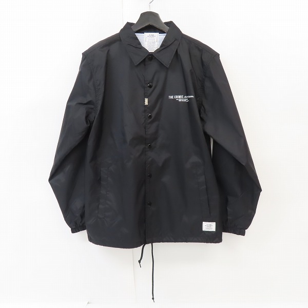 実際に弊社で買取させて頂いたCRIMIE/クライミー GLGB/GOOD LUCK&GOD BLESS ナイロン コーチジャケット M